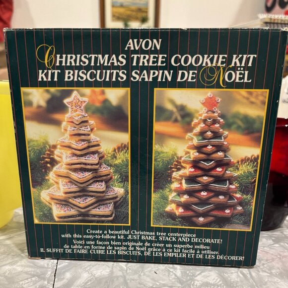 Avon Christmas Tree Cookie Kit Vintage - Picture 5 of 5